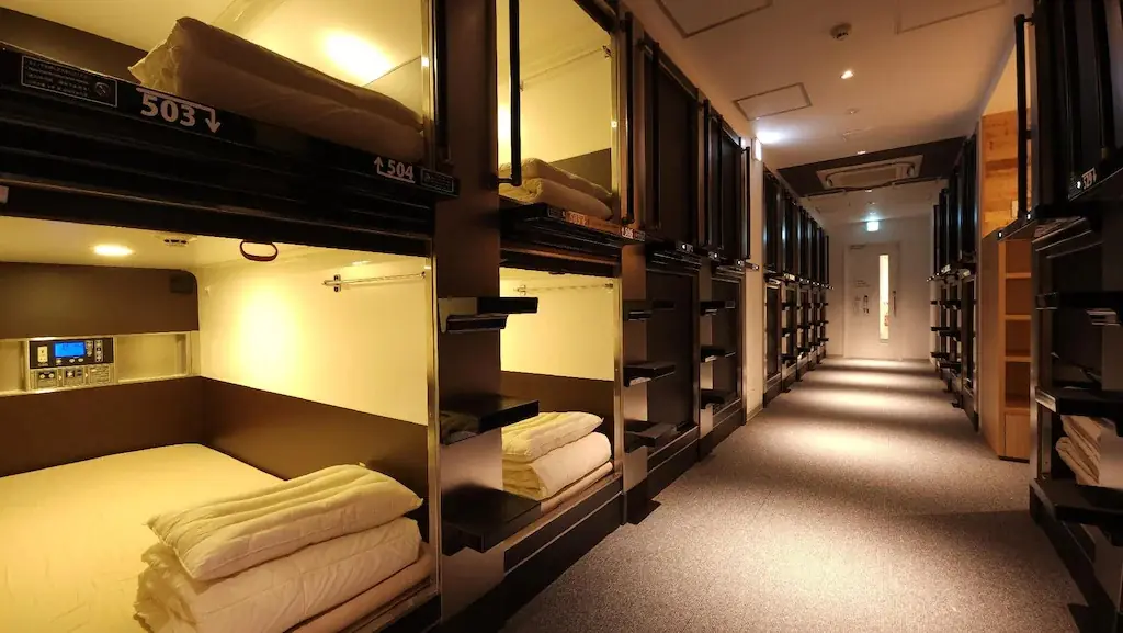 難波道頓堀阿克羅膠囊旅館 (Acro Capsule Hotel Namba Dotonbori)