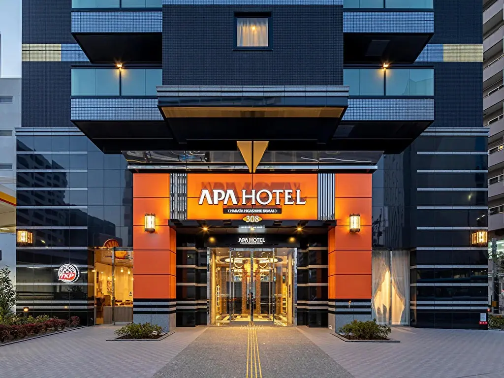 福岡機場住宿博多東比惠站前APA飯店｜無接駁車，近車站APA Hotel Hakatahigashihie-Ekimae